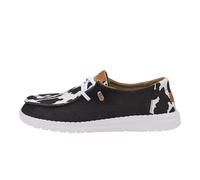 Hey Dude Wendy Animal Damen, Schwarz/Kuh, 40 EU