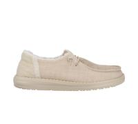 Hey Dude Wendy Brushed Damen-Sneaker, Elfenbein, 40 EU