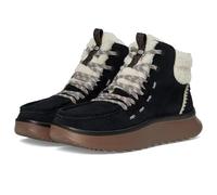 Hey Dude Wendy Peak Apres Suede Cozy für Damen, Schwarz/Braun, 38 EU