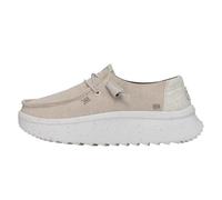 HEYDUDE Wendy Peak Chambray - Womens Shoes - Cream - Size EU 40