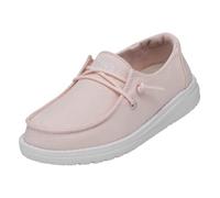 Hey Dude Wendy Youth Slub Canvas - Girls Shoes - Pink - Size EU 31