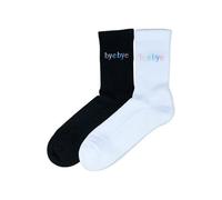 hey hey studios bye bye Rainbow Socken Schwarz 43-46