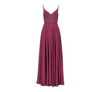 hey kyla - Abendkleid aus Materialmix grape wine - Gr. - 46
