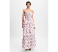 Hey Kyla Abendkleid im Stufen-Look in Rosa, Größe 36