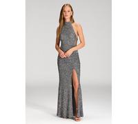 HEY KYLA Paillettenkleid in Silber - Größe 36 | Damen Kleider