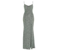 hey kyla - Slipdress mit transparenter Rückenpartie mint ice - Gr. - 38