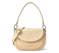 Hey Marly Big Sister Suede Schultertasche S Leder 25 cm beige