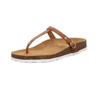 Summer Sandal Casual Cognac braun Gr. 36