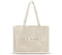Hey Marly Casual Signature Bag Damen Schultertasche Textil beige beige