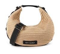 Hey Marly Beuteltasche Lifetime Sister Straw M Sand Black
