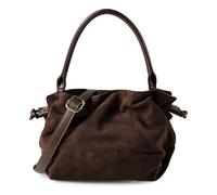 Hey Marly Cool Companion Suede Handtasche Leder 28 cm braun