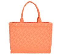 HEY MARLY Shopper Terry Pattern Tote Bag orange