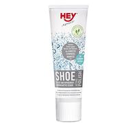 HEY sport Shoe ACTIVE Polish pflegt und imprägniert atmungsaktive Schuhe aus Leder, Velour, GORETEX, Sympatex, Nano-T, Schwarz