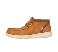 Hey Dude 42051 Wally Mid Gripr Classic Cognac Herrenstiefel aus braunem Leder (Größe 40), cognac, 40 EU
