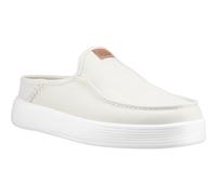 HEYDUDE Austin Workwear Leder Herren Pantoffeln fast weiß EU 42 / UK 8