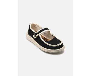 HEYDUDE - Ballerinas Wendy Jane Washed Twill - Schwarz - Größe 38