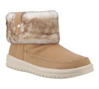 HEYDUDE Camden Cuff Classic Cozy Polyester Damen Winter Stiefeletten in Cognac EU 40,5 / UK 7