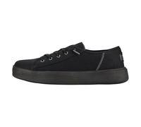 HEYDUDE Cody Canvas Sneaker Herren - Sneakers mit Easy-on Lace System, Black/Black, 47