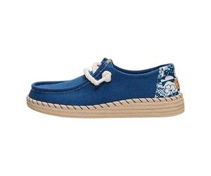 HEYDUDE Damen Espadrille Hibiskus Schlupfschuh | Kork-Fußbett | leicht, für Reisen geeignet