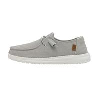 HEYDUDE - Damen FAT0412 Wendy Chambray Schuhe, Hellgrau,38 EU