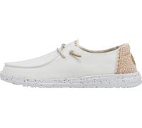 HEYDUDE - Damen FAT0412 Wendy Chambray Schuhe, White Sand,37 EU