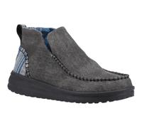 HEYDUDE Denny Cotton Damen Stiefel Schwarz EU 38 / UK 5