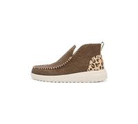 HEYDUDE Denny Heavy Canvas - Mens Shoes - Leopard - Size EU 38