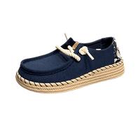HEYDUDE Espadrilles für Damen, blau, Größe 40 EU