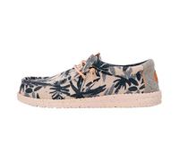 HEYDUDE Hausschuhe Wally Palm Jute Herren Blau Größe 43