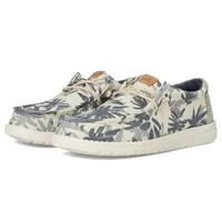 HEYDUDE Hausschuhe Wally Palm Jute blau