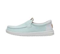 HEYDUDE Herren Mikka Braided Mokassin, Harbor Grey/Dawn Blue, 43 EU