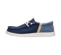 HeyDude - Wally Funk Summer Stitch - Sneaker, Gr. 44, blau (NavyBlazer/Multi)