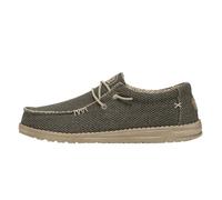 HeyDude - Wally Braided - Sneaker, Gr. 46, braun/beige (ArmyII)