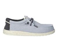 HEYDUDE - Herren Wally Coastline Jute Wally Slip-On Schuhe, Stone White, 45