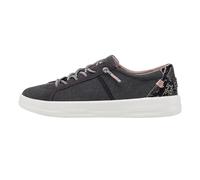 HEYDUDE Karina Sneaker Damen Schuhe - Sneaker mit Easy-on Lace System, Jet Black, 39