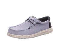 HEYDUDE - Leinen Slipper blau-kombiniert - Gr. - 42