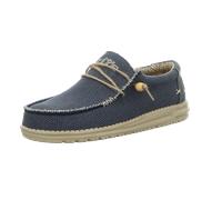 HEYDUDE - Leinen Slipper blue night - Gr. - 42