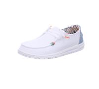 HEYDUDE - Leinen Slipper weiß - Gr. - 37