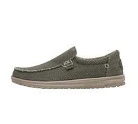 HEYDUDE Mikka Braided Herren, Slip on Schuhe | Luftiges geflochtenes Obermaterial mit strukturiertem Absatz, Easy-On-System und herausnehmbare Schaumstoffsohle