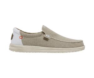 HeyDude - Mikka Braided - Sneaker, Gr. 45, beige/grau (OffWhite)