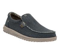HEYDUDE Mikka Geflochtene Textil Herren Loafers Dunkelblau EU 40,5 / UK 7