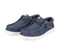 HEYDUDE - Herren Wally Stretch Sox Slip-On Schuhe, Navy, 44