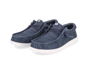 HeyDude Mokassins - Gr. 44 - Blau - Textil