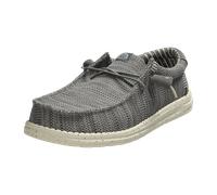 HEYDUDE Mokassins Schnürer für Herren, grau, Größe 43 EU