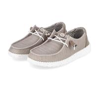 HEYDUDE Wendy Stretch Sox Damen - Slippers Flache Schuhe - Mokassin Stil, Walnut, 37