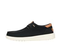HEYDUDE Sneaker Paul Canvas Schwarz Größe 45