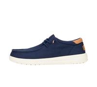 HEYDUDE - Paul Canvas, Zapatillas sin Cordones para Hombre, Navy Blazer, 42