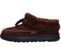 HEYDUDE Remi Toastee Lo Quaste Schlupfschuh für Damen, Sherpa-Loafer | Wildleder, Quasten-Akzent, Easy-On-System, herausnehmbare Schaumstoff-Einlegesohle, Zehen- und Fersengriff, Sherpa-Futter
