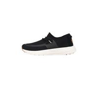 HEYDUDE - Sirocco Neutrals Herren - Slip-on Schuhe - Mokassin-Stil, Black/White, 44 EU