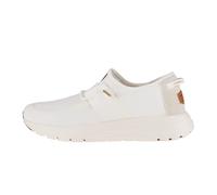 HEYDUDE Sirocco Neutrals Herren - Slip-on Schuhe - Mokassin-Stil, White/White, 42